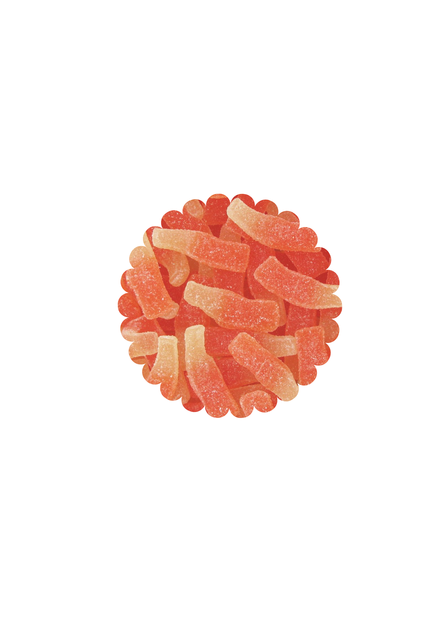 Bouteille champ's sucrées(100g)