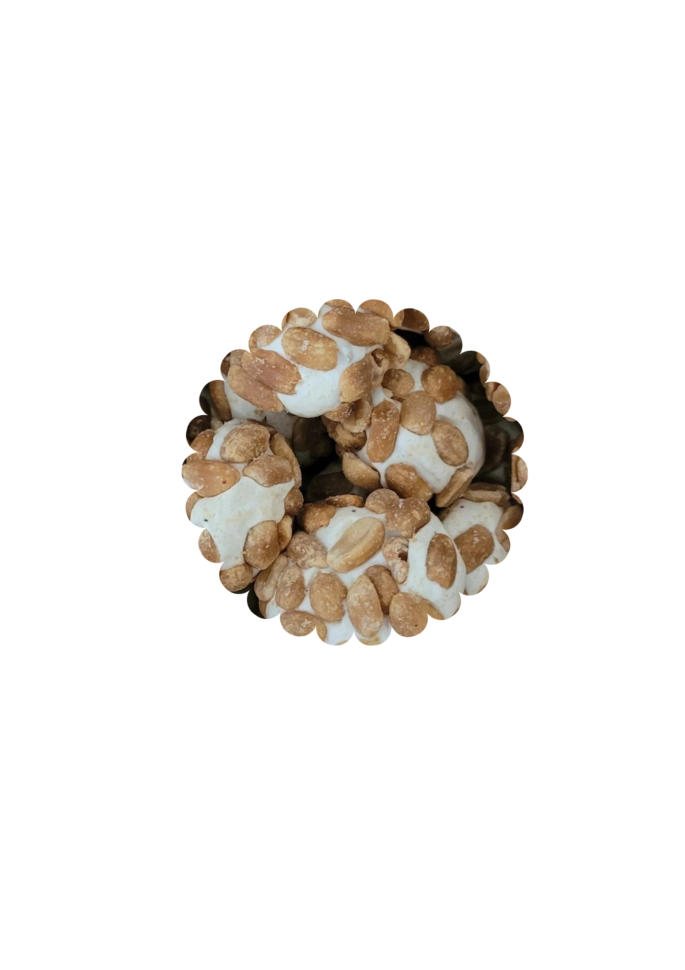 Boule de nougats vanille aux arachides (100g)