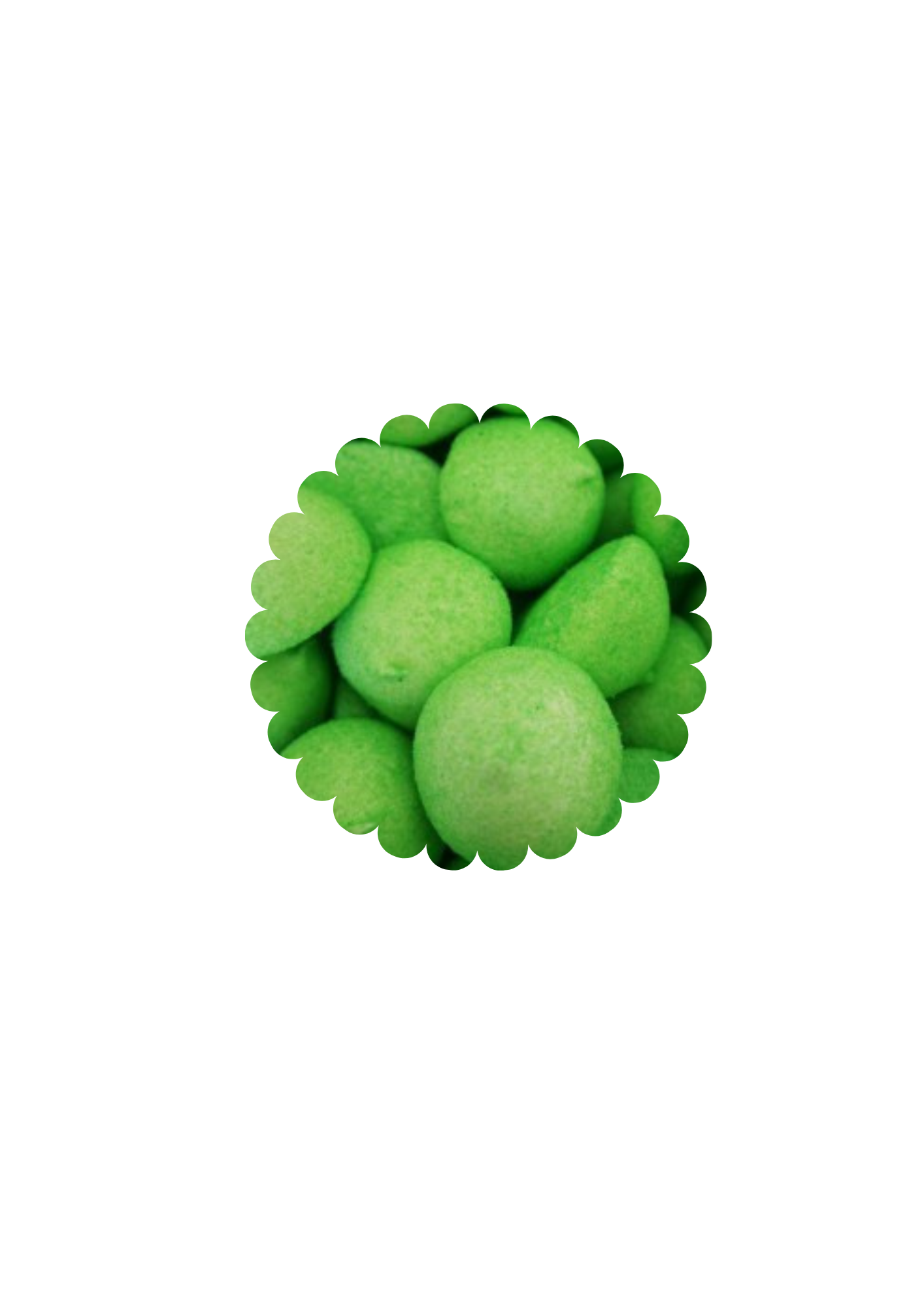 Balle de golf pomme (X9)