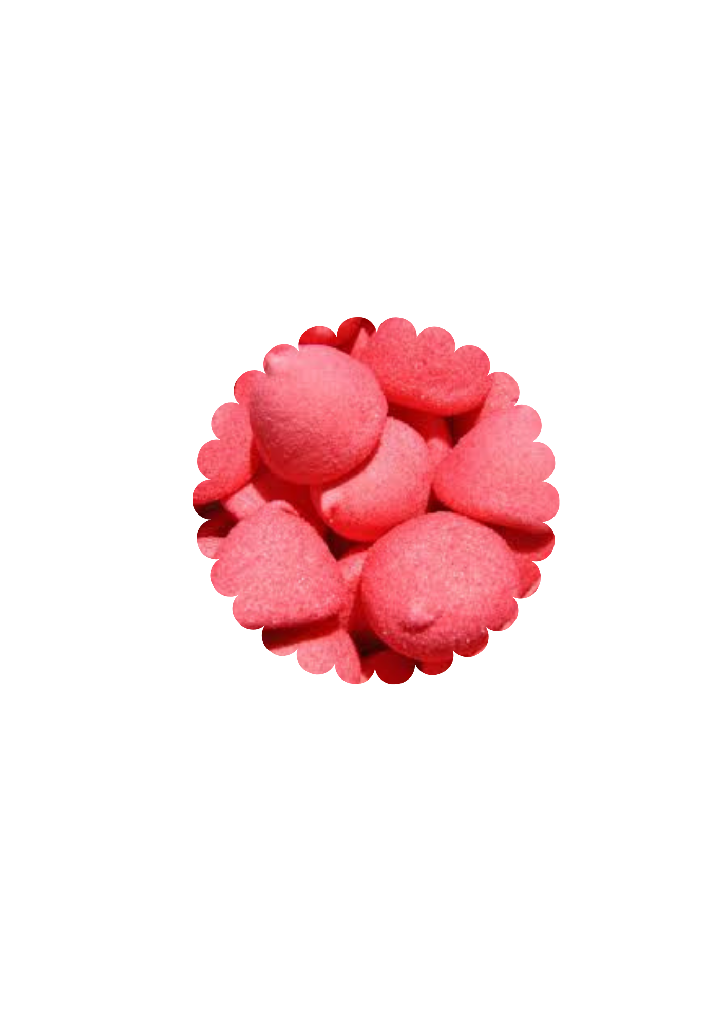 Balle de golf fraise (X9)
