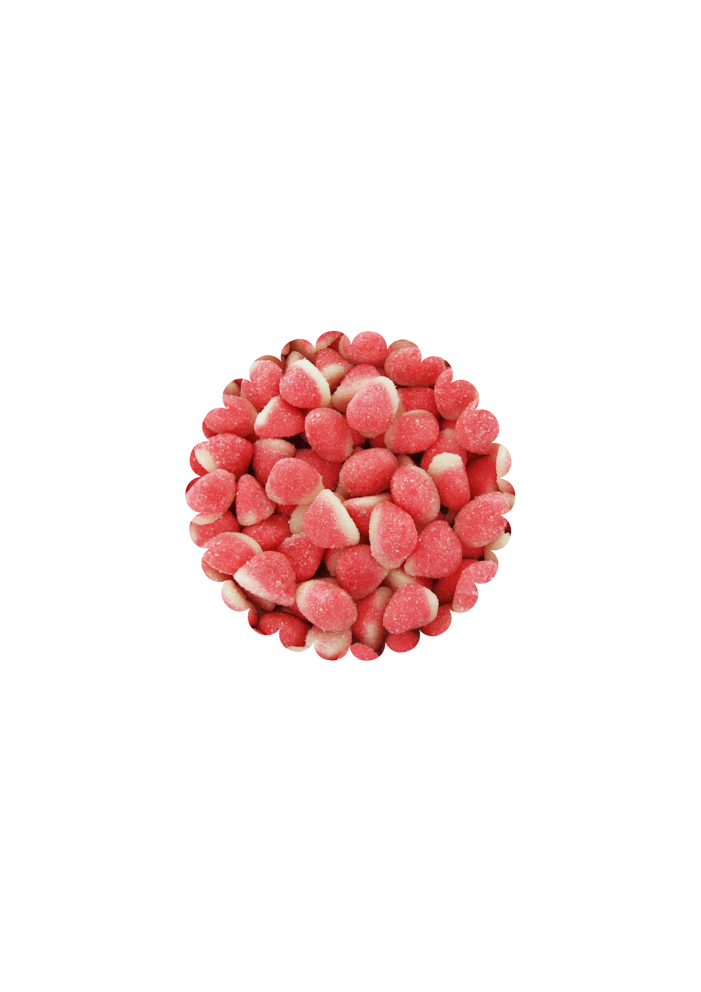 Bisous fraise sucrée (100g)