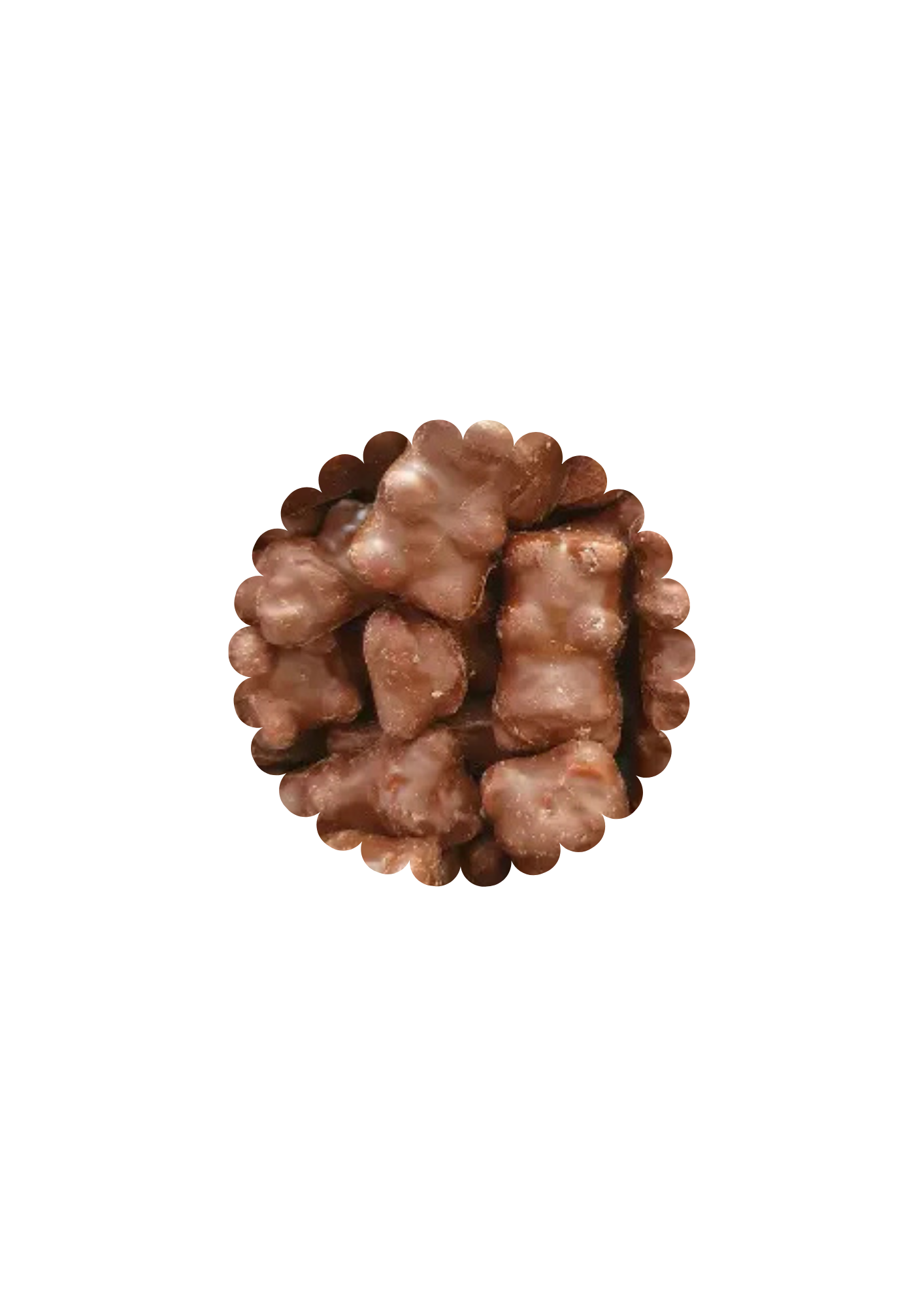 Ourson guimauve chocolat (X5)