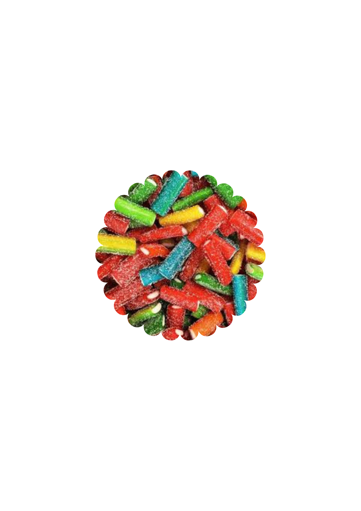 Mini câbles fruits sucrés (100g)