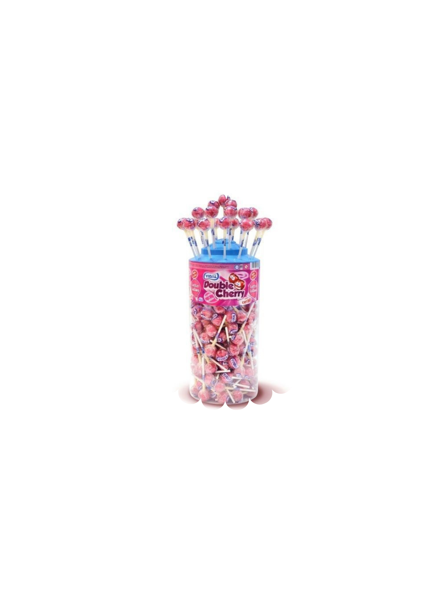 Sucettes doubles cherry (X1)